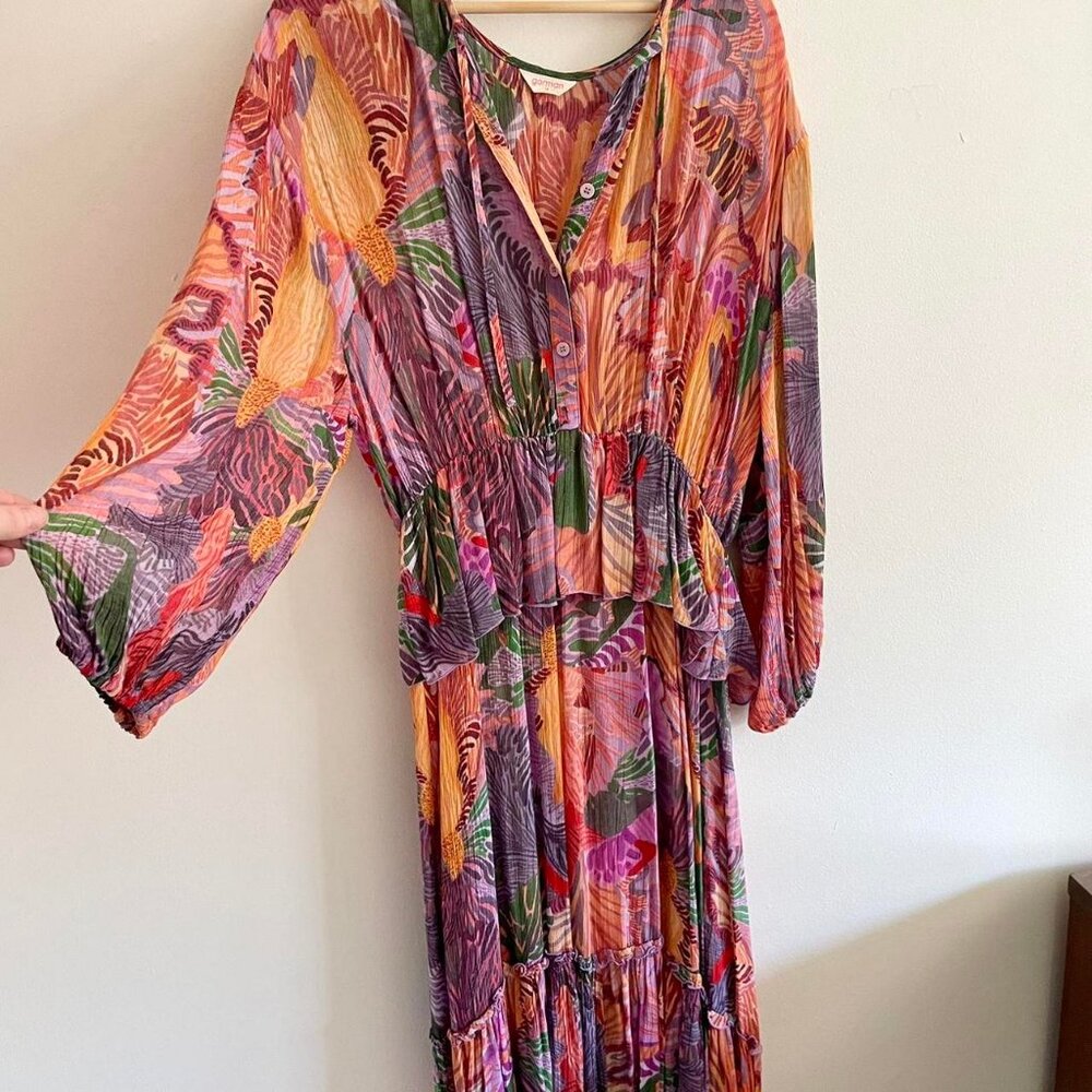 Gorman x Michelle Morin “Iris Veins” Dress - Sz 14 AU